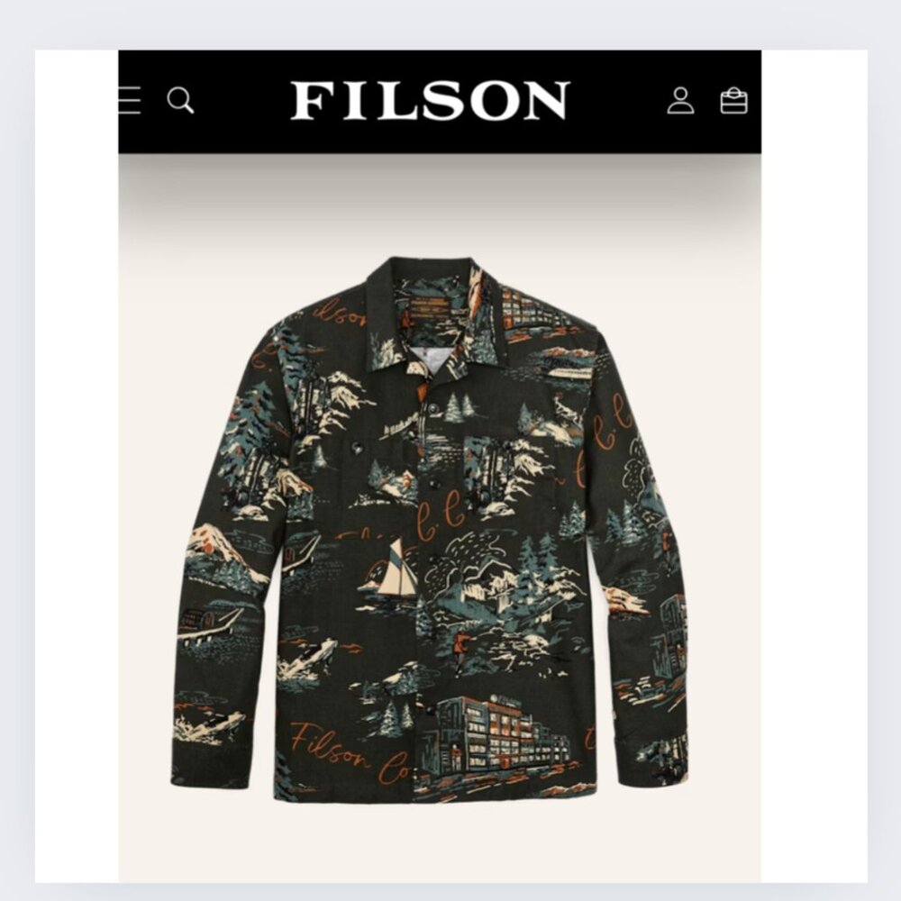Filson Elk Heights Camp Shirt - Picture 2 of 2